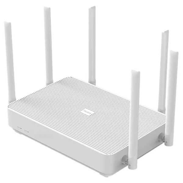 Xiaomi Redmi AX6 Router 6 Core WiFi 6 Dual Band Wireless WiFi Router Support Mesh OFDMA 2976MBps 6xAntennas 512MB Wireless Signal Booster Children Protection - White