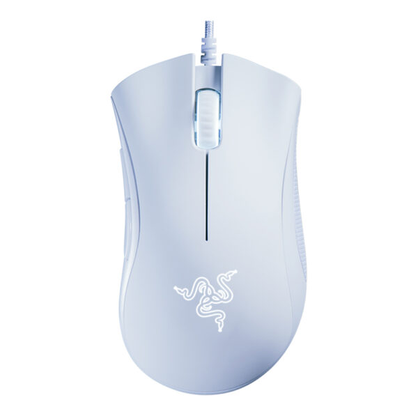 Razer DeathAdder Essential Optical Professional Grade Gaming Mouse Ergonomic 6400 Adjustable DPI - White